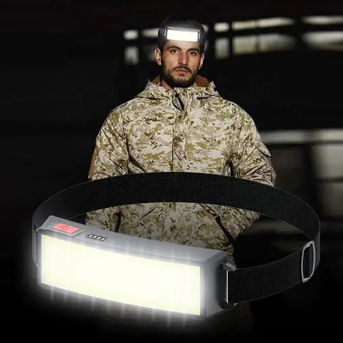 Headlamp Portable Mini COB LED Headlight With Built-in Battery Flashlight USB Rechargeable Head lamp torch Headlamp Portable Mini COB LED Headlight With Built-in Battery Flashlight USB Rechargeable Head lamp torch