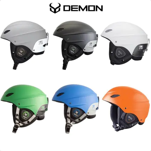 Demon United Phantom Team Helmet With Built In Audio Speakers
