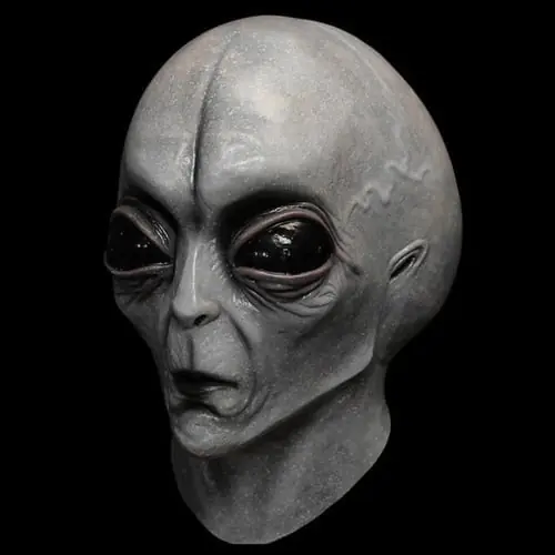 Cosplay ET Alien Mask Scary Mask Realistic Full Face Mask Costume Saucer Man Horror Masks Halloween Intelligent Beings Cosplay ET Alien Mask Scary Mask Realistic Full Face Mask Costume Saucer Man Horror Masks Halloween Intelligent Beings