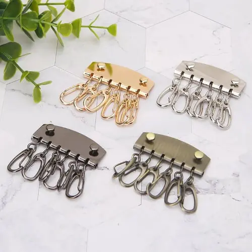 DIY Lobster Clasps Clips Bag Key Ring Hook Keychain Purse Wallet Accessories