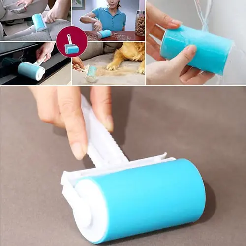 Reusable Washable Sticky Picker Set Cleaner Lint Roller Pet Hair Remover Brush Reusable Washable Sticky Picker Set Cleaner Lint Roller Pet Hair Remover Brush