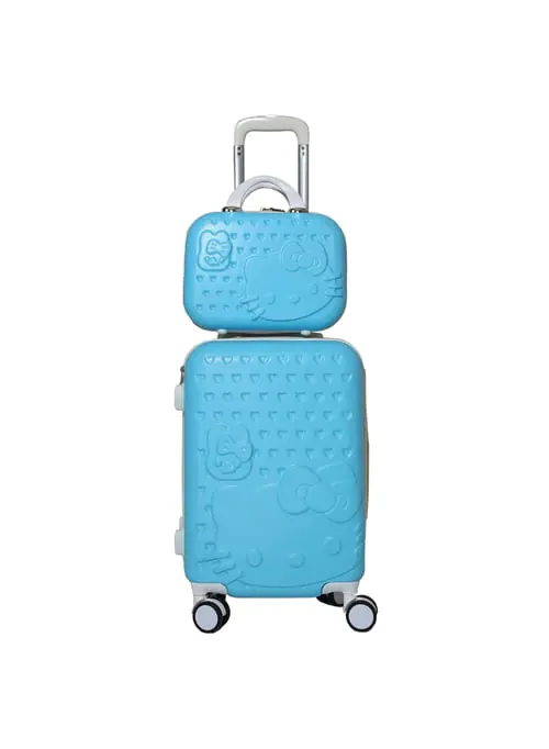 New 2/PCS suitcase Trolley luggage set cartoon Hello kitty rolling luggage carry on suitcase cabin trolley case. New 2/PCS suitcase Trolley luggage set cartoon Hello kitty rolling luggage carry on suitcase cabin trolley case.