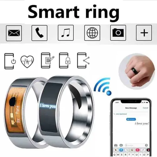 Fashion NFC Chip Ring Smart Wear Smart Ring ID Access Control Waterproof Electronics Fashion NFC Chip Ring Smart Wear Smart Ring ID Access Control Waterproof Electronics