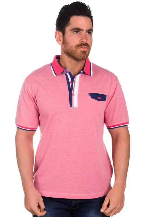 Soft Blue T-shirt for men Pink