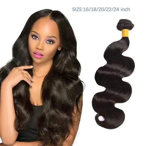 Hair Bundles Brazilian Hair Weave Bundles Natural Black Color Wavy Hair Hair Bundles Brazilian Hair Weave Bundles Natural Black Color Wavy Hair