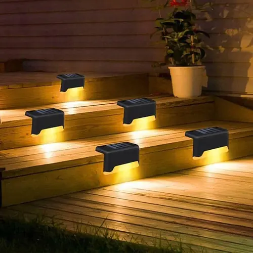 2021 New Upgrade Outdoor Solar Step Light Warm White 3000K Wall Light Wateproof Night Light Terrace Light Energy Saving Landscape Light Deck Light 2021 New Upgrade Outdoor Solar Step Light Warm White 3000K Wall Light Wateproof Night Light Terrace Light Energy Saving Landscape Light Deck Light