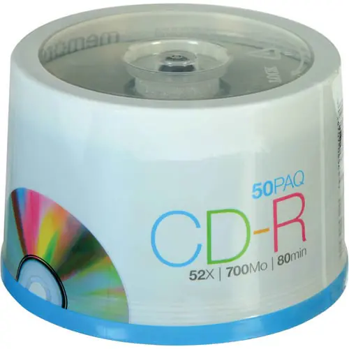 Memory CD-R Printable with 700MB ,52x , Pack of 50 for Audio, Video, Data - M14 Memory CD-R Printable with 700MB ,52x , Pack of 50 for Audio, Video, Data - M14