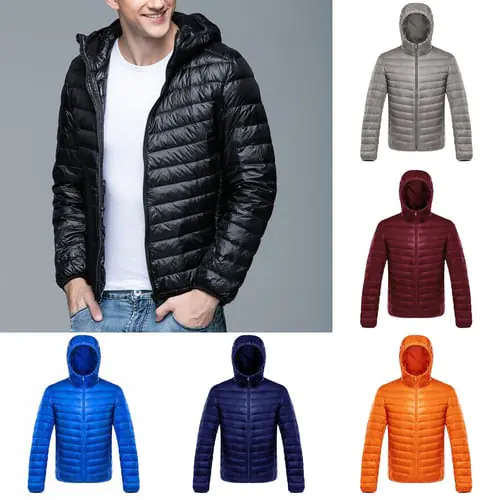 Men's Casual Autumn Winter Zipper Fleece Hoodie Outwear Tops Sweater Blouse Coat