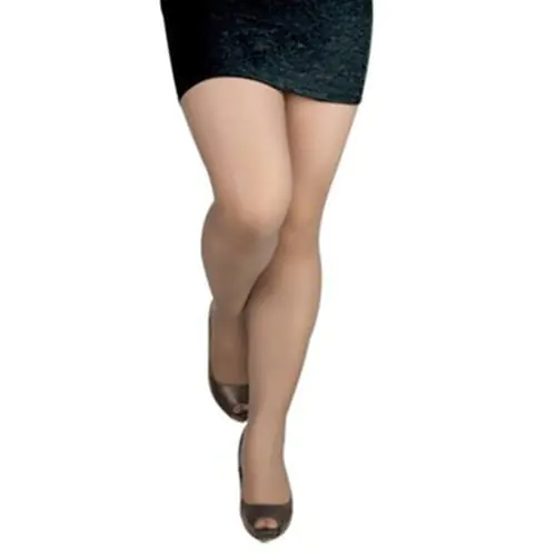 Women Plus Size 15D High Stretch Pantyhose High Waist Summer Ultra Thin Sheer Tights Stocking Seamless Solid Color Slim Leggings