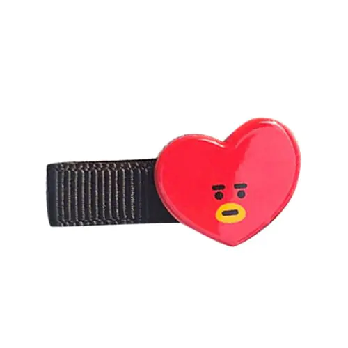 Newpee Lovely Kid Girls BTS Bangtan Boys Hairpin Cartoon Pattern Barrette Hair Accessory Newpee Lovely Kid Girls BTS Bangtan Boys Hairpin Cartoon Pattern Barrette Hair Accessory