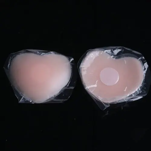 Reusable Self-Adhesive Silicone Breast Non-woven Nipple Cover Bra Pastie Pad hot Reusable Self-Adhesive Silicone Breast Non-woven Nipple Cover Bra Pastie Pad hot