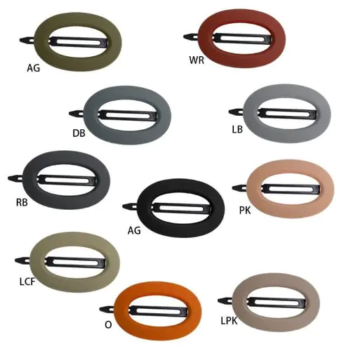 Minimalist Women Scrub Acrylic Solid Color Hair Clip Geometric Hollow Oval Shape Frog Bobby Pins DIY Styling Ponytail Barrettes Minimalist Women Scrub Acrylic Solid Color Hair Clip Geometric Hollow Oval Shape Frog Bobby Pins DIY Styling Ponytail Barrettes