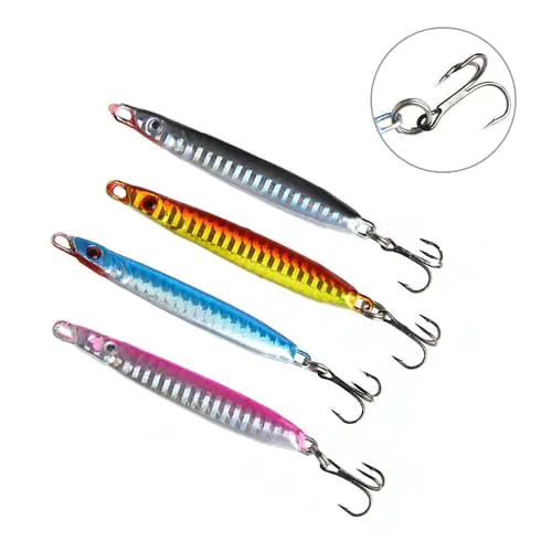 28g Metal Jigging Spoon Bait Sea Fishing Lead Fish Fishing Lures Iron 3 Hooks 28g Metal Jigging Spoon Bait Sea Fishing Lead Fish Fishing Lures Iron 3 Hooks