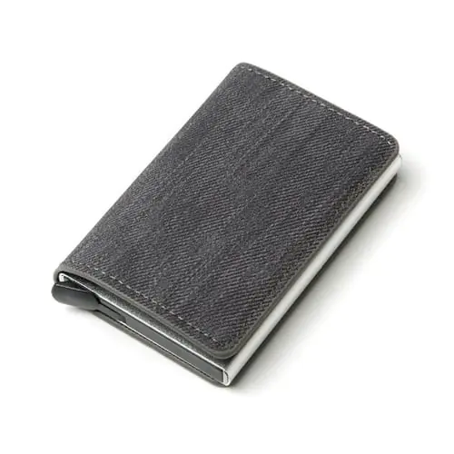 ZOVYVOL 2020 Business ID Credit Card Holder Men and Women Metal RFID Vintage Aluminium Box PU Leather Card Wallet Note Carbon ZOVYVOL 2020 Business ID Credit Card Holder Men and Women Metal RFID Vintage Aluminium Box PU Leather Card Wallet Note Carbon