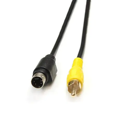 Conqueror Cable S-Video to RCAM 1.5 Meter Black - C40