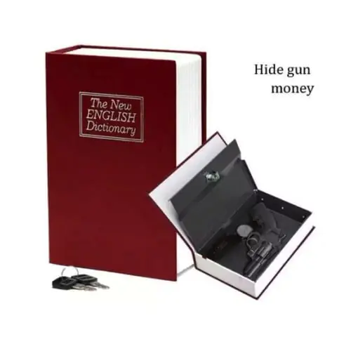 The New English Dictionary Secret Book Safe Box with Password Lock Mini Strong Box for Money Safe 18 cm NED-801 The New English Dictionary Secret Book Safe Box with Password Lock Mini Strong Box for Money Safe 18 cm NED-801