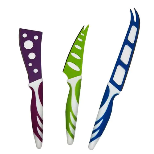 Everrich, Professional Cheese Knife Set Of 3 Pcs Everrich, Professional Cheese Knife Set Of 3 Pcs