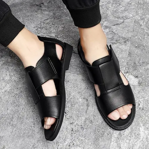 2020 Summer Gladiator Men's Beach Sandals Outdoor Breathable Shoes Roman Good Quality Men Casual Shoe Flip Flops Large Size 44 * 2020 Summer Gladiator Men's Beach Sandals Outdoor Breathable Shoes Roman Good Quality Men Casual Shoe Flip Flops Large Size 44 *