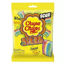 Chupa Chups Mix Fruit Jellies Sour Bites	85.5g