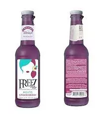 Freez Mix Mojito Strawberry Carbonated Drink Glass Bottle	275ml