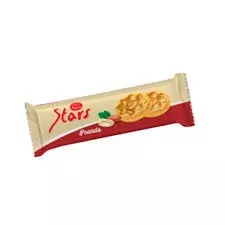 Elegance Stars Peanut Cream Biscuits	34g