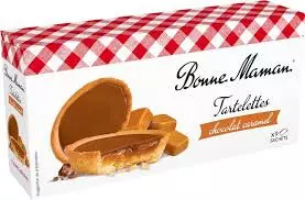 Bonne Maman Tartlet Chocolate Caramel Biscuits	139g x 9Pieces