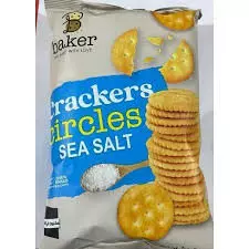 Baker Circles Sea Salt Crackers	250g