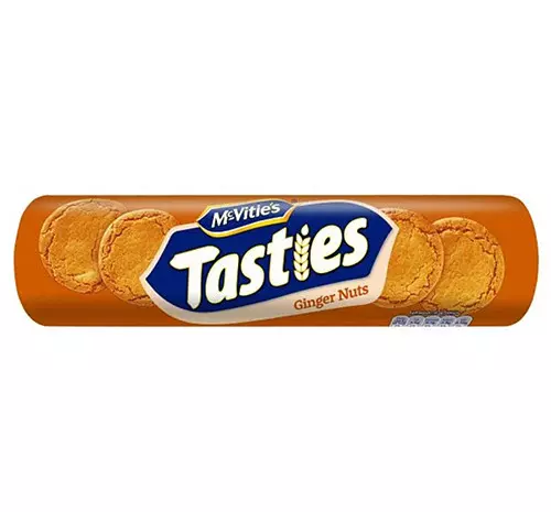 MCVITIE'S TASTIES GINGER NUTS 300G