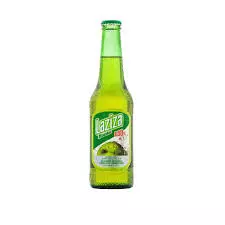 Laziza Apple Malt Beverage " Non-Alcoholic " Glass Bottle	330ml
