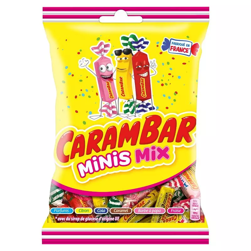 Carambar Mini Mix 110 g