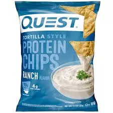 Quest Tortilla Style Ranch Protein Chips	32g