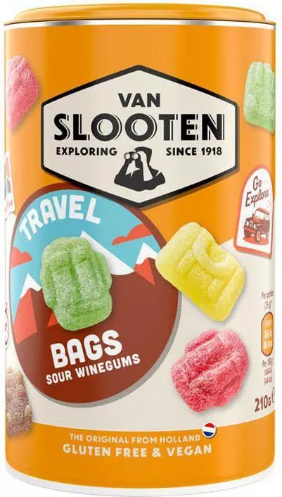 VAN SLOOMTEN CANDIES BAGS 210G