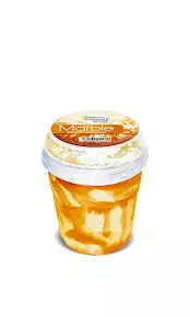 Iceberg Marble Vanilla Caramel Ice Cream Cup	1L