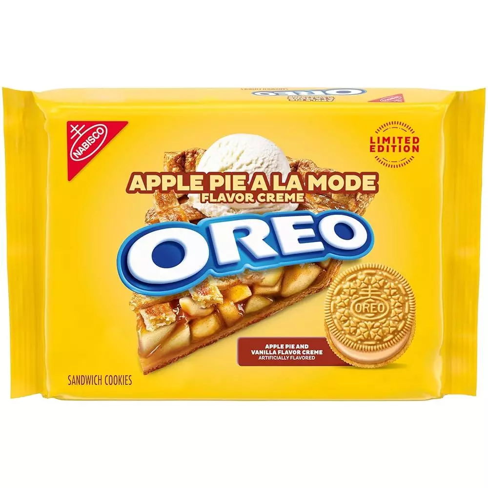 OREO Apple Pie a la Mode Sandwich Cookies, Limited Edition303g