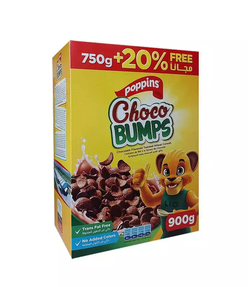 POPPINS CHOCO BUMPS 750G+20%