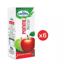 Candia Nectar Apple Juice Pack	180ml x 6Units