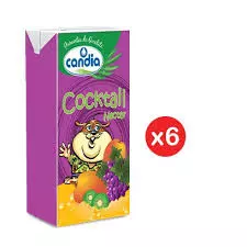Candia Cocktail Juice Nectar Pack	125ml x 6Units