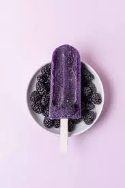 Bisous Natural Blueberry Ice Cream Stick	1Stick