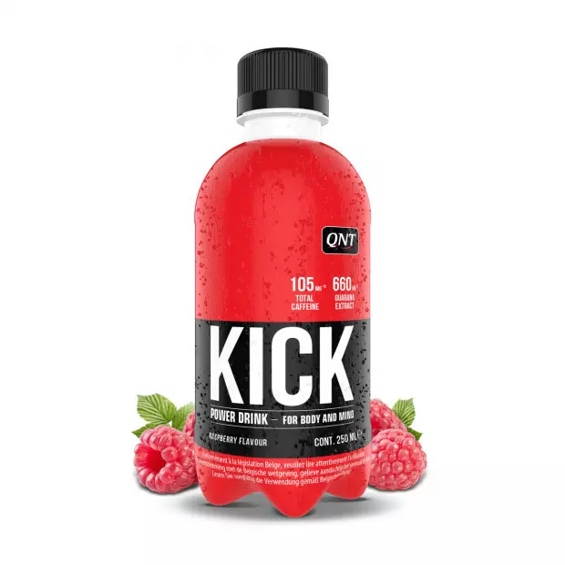 QNT Kick Drink Raspberry 250ml