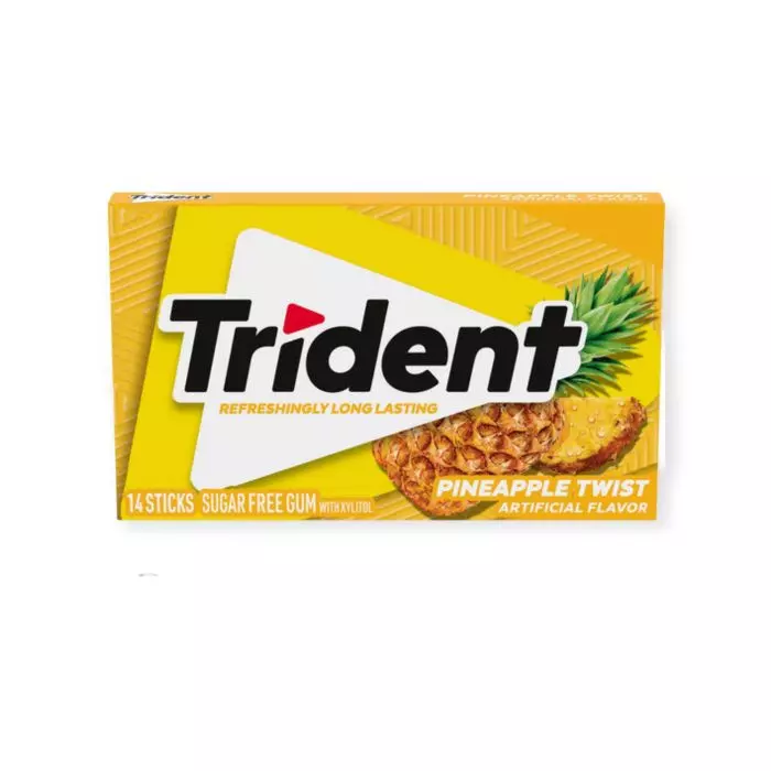 Trident Pineapple Twist, 14 sticks