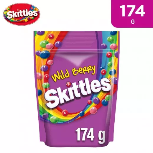 SKITTLES POUCH WILDBERRY 174G