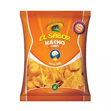 El Sabor BBQ Nacho Chips Medium	225g