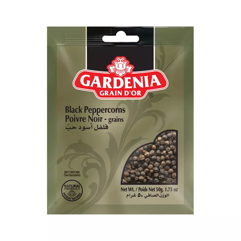 Black peppercorns 50g
