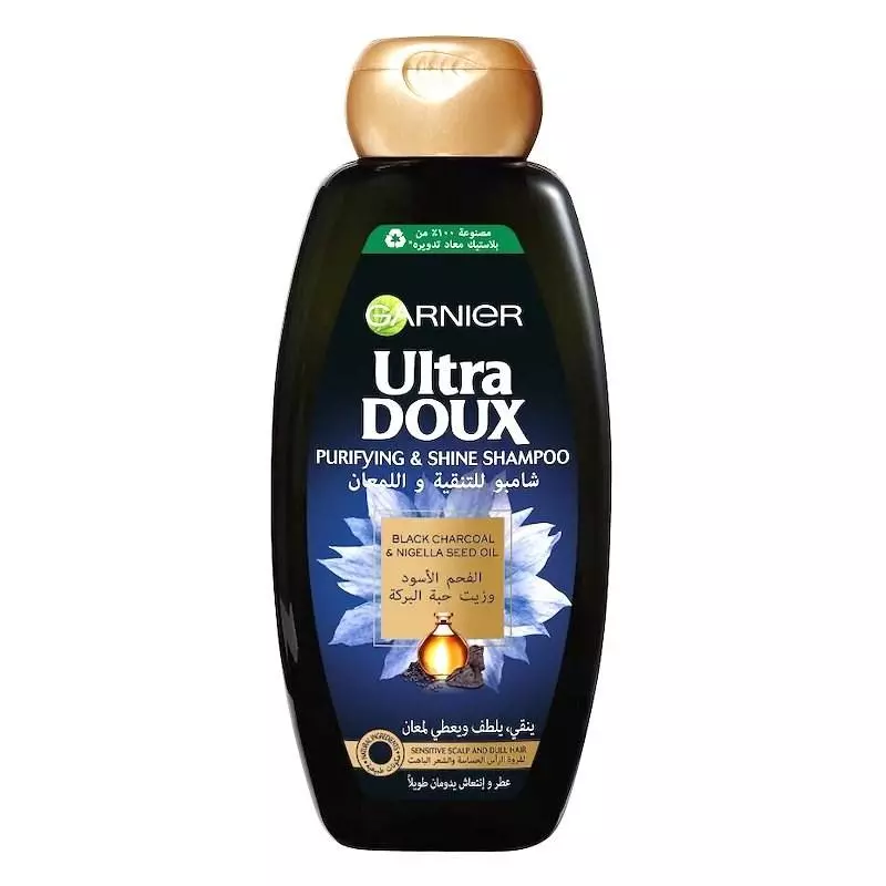 ULTRA DOUX BLACK CHARCOAL SHAMPOO 400ML