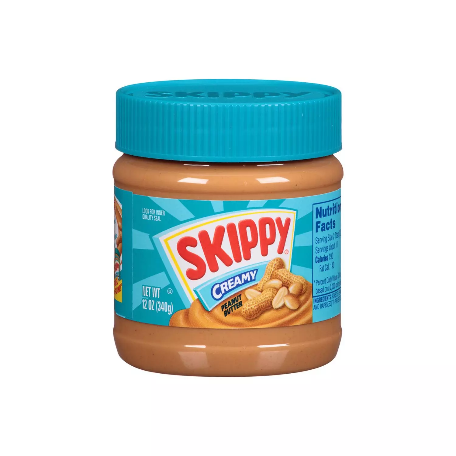 Skippy Creamy Peanut Butter 340g