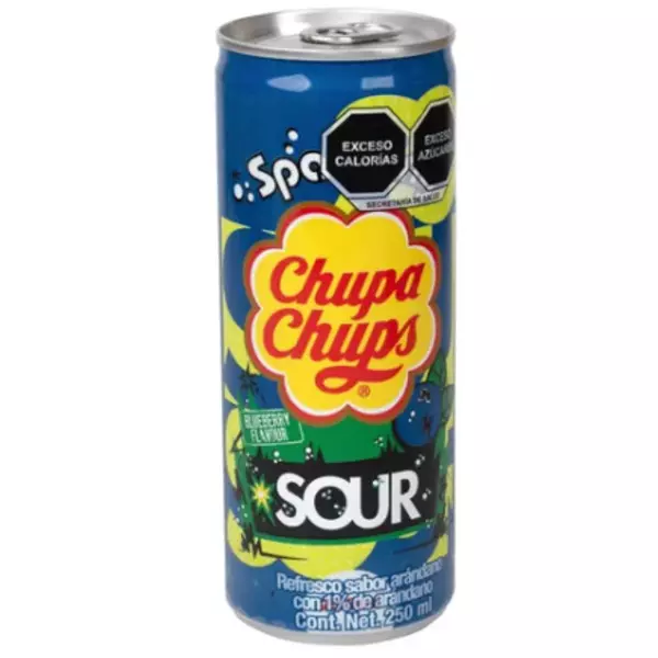 CHUPA CHUPS SPARKLING BLUEBERRY FLAVOUR 150ML