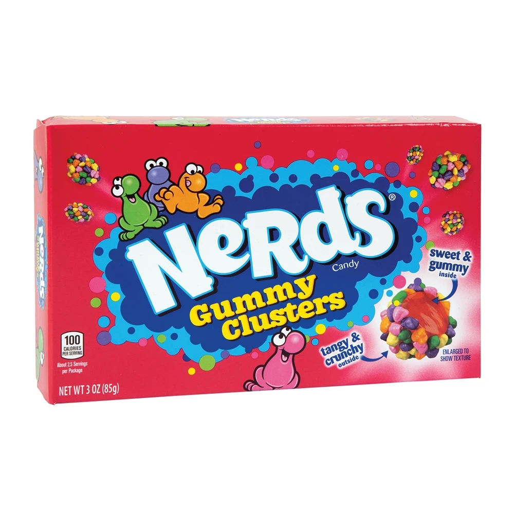 NERDS GUMMY CLUSTERS 85g