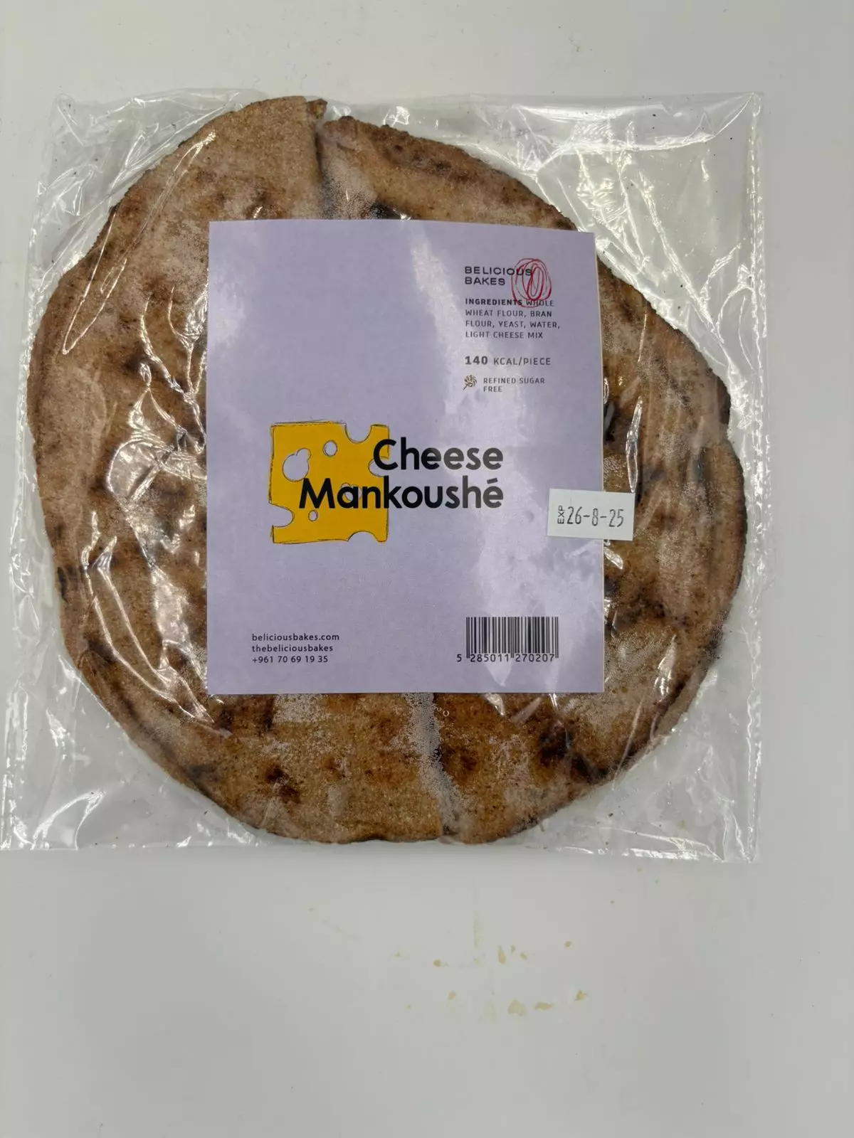 Belicious bakes Cheese Manoushi
