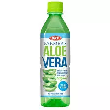 OKF Farmer's Original Sugar Free Aloe Vera Juice Bottle	500ml