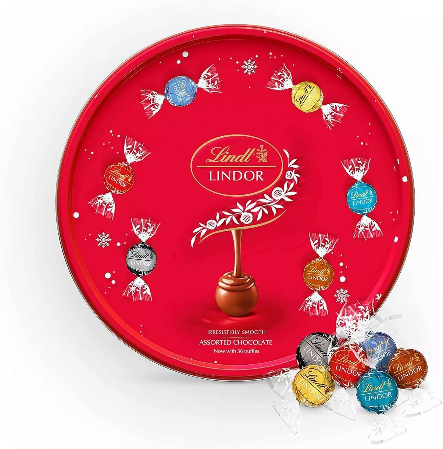Lindt Lindor Assorted Chocolate Selection Tin 450g